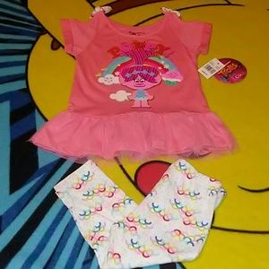 NWT Poppy Set (Trolls)